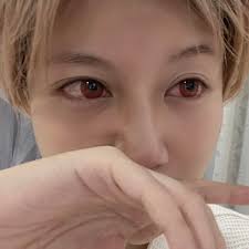 after anytime wearing cosplay contacts my eyes will qualify for irl rebecca  edgerunners lmao i just wanna wear soft daily lenses but they wont have in  red ig when i finally get