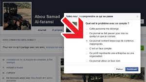 Voici Comment Signaler De Maniere Anonyme Le Profil Facebook D Un Extremiste Voire D Un Jihadiste Presume Rtl Info