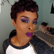 When you have a client that is low-key one of the best makeup artists in  the Roc!! Hair by @jeanell_l._holmes...makeup by @post_2010!! Check her  out!! Her work is amazing!! @ Textures Beauty