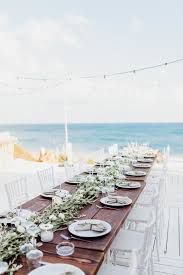 Secluded Beach Wedding At Villa Seven In Rhodes Greece Junebug Weddings Beach Wedding Reception Rustic Beach Wedding Beach Wedding