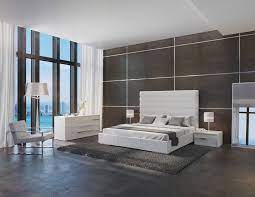 Store excess bedroom belongings underneath in the hidden compartment to stay organized and clean. Modani Furniture 2016 Catalog Tempo Collection Modern Bedroom Modani Furniture Furniture Modern Furniture