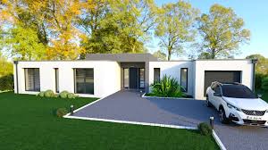 Modele De Plain Pied Silene Maison Moderne Plain Pied Maison Modele Maison