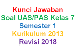 Kunci Jawaban Soal Matematika Kelas 7 Semester 1 Kurikulum 2013 Revisi 2018 Mariyadi Com