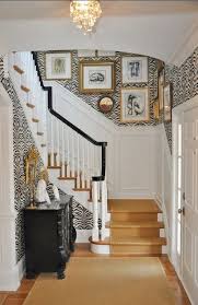 Beautiful Wallpaper Foyer Decor Home House Design Design