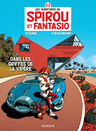 Cover series title from #4 till #32 is 'les aventures de spirou et fantasio'. Dans Les Griffes De La Vipere Tome 53 De La Serie De Bd Spirou Et Fantasio De Vehlmann Yoann Editions Dupuis