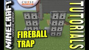 However, it is not made with a crafting table but rather. Minecraft Ps4 Fireball Trap How To Tutorial Ps3 Xbox Pc Update Youtube