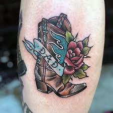 See more ideas about cowboy tattoos, tattoos, country tattoos. 50 Cowboy Boot Tattoo Ideas For Men Western Designs
