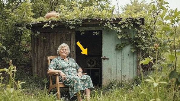 Grandma Sells House But Refuses To Give Up Shed, Until The New Owners Look  Inside