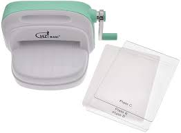 Making backgrounds and cards 12 cards in no time. Amazon Com Chzimade Manual Scrapbook Embossing Die Cutting Machine With 3pcs Cutting Pads 1 Embossing Pad For Arts Crafts Scrapbooking Cardmaking Jewelry Finds Making Supplies A