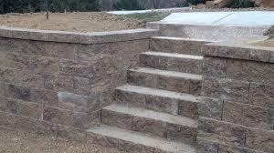 By employing one of many techniques such as blending two colors, misting for dimension and depth. Concrete Walls Omaha Ne Jensen Retaining Walls And Landscape