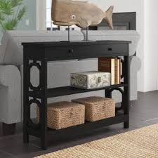 Console Table Dark Wood Wayfair Console Table Behind Sofa Console Table Entry Console Table