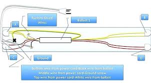 It shows how the electrical wires are interconnected and can also show where fixtures and components may be connected to the system. Wiring Diagram For Fluorescent Light Fitting