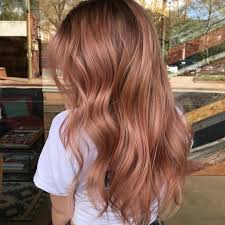 The hue will match the blush on your cheeks, and you can also flaunt it by wearing natural, pink lipstick shades every day. Rose Gold Hair The Trend That Keeps Coming Back Wella Blog