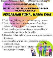 Dasar hukum kewajiban dalam membela negara bagi setiap warganya, yaitu amandemen uud 1945. Info Grafik Program Dasar Warga Emas Sk Durian Burong Facebook