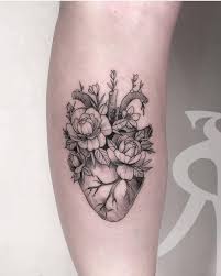 Hearts and flowers is a collection of seventy five books, letters, and notes that make up part of the eidetic memory. Anatomical Heart With Flower Tattoo Novocom Top