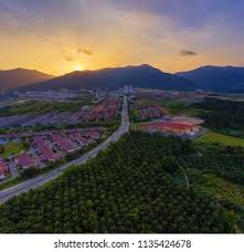 It is located between jelapang and chemor. Aerial View Bandar Meru Raya Perak Stock Photo Edit Now 1135424678
