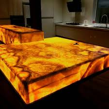 honey onyx countertops kitchen