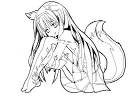 This free emo coloring pages will make your activity much more fun. Nightcore Emo Anime Coloring Pages Novocom Top