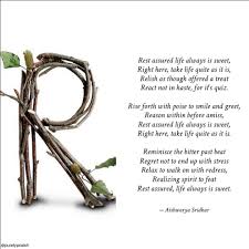 Purely Priaish S Instagram Profile Post Rest Assured A Rondel Poem Alphabet R Poem Consists Of 13 Lines In 3 Stanzas R Rhyme Scheme Unique Quotes Poems