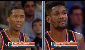 I'm guilty of sleeping on deandre ayton. Hoop Central En Twitter Jamal Crawford Is 18 Years Older Than Deandre Ayton But Why Does Ayton Look Like He Can Be Jamal S Dad