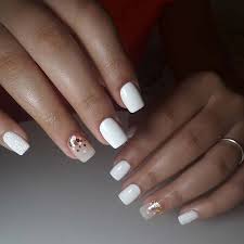 The cute white nails will make your hands more refined and that will give your image of lightness if youve never tried a cute white nails, we advise you not to miss the opportunity to try a new and. 13 Cute Nail Designs For Brides To Be Crazyforus