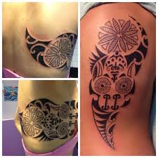 The process of tattooing was a sacred ritual for our ancestors. Side Tribal Tattoo By Tattoo Br