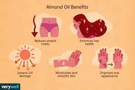 Rinse the oil off with a mild shampoo. Almond Oil For Skin Composition Uses Benefits Risks