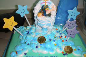 Check out our baptismal cake selection for the very best in unique or custom, handmade pieces from our shops. Goldilocks Baptismal Cake For Baby Boy Kara S Party Ideas Goldilocks And The Three Bears Birthday Party Kara S Party Ideas Mocca Choco Marble Orange Pandan Ube