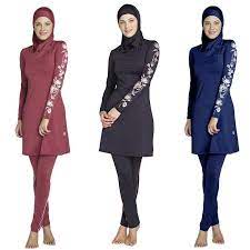 Baju renang muslimah jadi pakaian yang wajib dimiliki buat kamu para wanita. Readystock Swimming Suit Muslimah Women Swimwear Baju Renang Muslim Swimset Shopee Malaysia