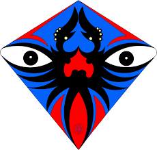 Gambar sebuah garis panduan horizontal tipis. Pola Gambar Untuk Layang Layang Kujang Kembar Layang Layang Gambar Pola