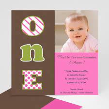 Bonjour je recherche des textes d'invitation vraiment mignonspour les 1 an de mon angesvp besoin de vos idées. Invitation Anniversaire Pour Les 1an De Votre Fille Echantillon Offert Carteland