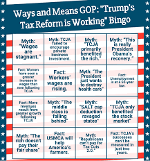 Check spelling or type a new query. Ways And Means Gop Release Tax Reform Bingo Card For State Of The Union Ways And Means Republicans