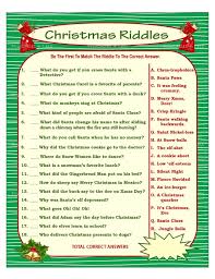 Looking for the perfect party game for the holidays? Christmas Riddles Printable That Are Critical Mason Website