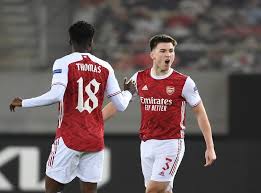 I think it shows how together we are. Arsenal Proved Their Mettle With Late Europe League Comeback Against Benfica Says Kieran Tierney The Independent