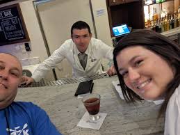 Hanging in the Crew Bar with Frank Sequeira