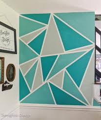 Lime wash is a beautiful finish for wood and stone. The Easy Way To Paint A Geometric Accent Wall Semigloss Design Wall Paint Patterns Wall Pattern Design Diy Wall Painting