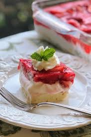 Strawberry Cream Cheese Squares Recipe In 2020 Dessert Recipes Easy Yummy Desserts Easy Best Dessert Recipes