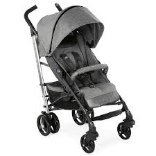 Chicco Grey Legend Lite Way 3 Top Stroller With Bumper Bar Top Strollers Chicco Swivel Wheels