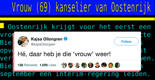 Ollongren begon haar carrière bij het ambtenarenapparaat bij het ministerie van economische zaken en werd daar in 1992. Twitter Vraagt Zich Af Wie Is Toch Die Magische Vrouw Die Alles Kan