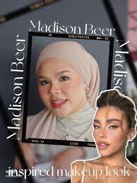Tutorial Makeup Mata Madison Beer yang Glowy