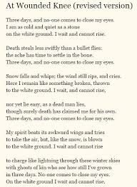 A Villanelle At Wounded Knee By Me William A Baurle See More At My Blog Http Plorfinglame Blogspot Com Poems About Me Blog Words