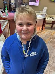 Correct me if I'm wrong but I'm pretty sure I just closed a deal with my  youngest customer. Cannon is 8 years old and bought a Snook pendant to go 