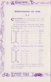Bicycle Tyre Sizes Conversion Chart The Online Bicycle Museum
