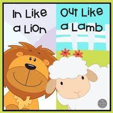 Download and print these lion and lamb coloring pages for free. In Like A Lion Out Like A Lamb Coloring Page Worksheets Teaching Resources Tpt