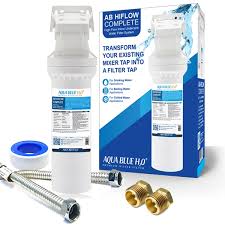 In line water filtration system. Aqua Blue H20 High Flow In Line 4 Stage Water Filtration System Kit Buy Fridge Filters