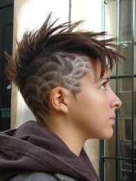 When it's a little more grown. Haircut Spiky Punk Hair Hair Styles Shaved Hair Designs