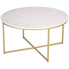 Aurelia 36 Wide Faux Marble And Gold Modern Coffee Table 24w56 Lamps Plus In 2020 Coffee Table Living Room Table Gold Modern Coffee Tables