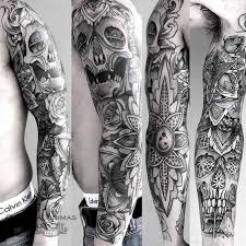 Mandala Moth Skull Eye Full Sleeve Tattoo Google Search Sleeve Tattoos Tattoo Sleeve Designs Tattoos