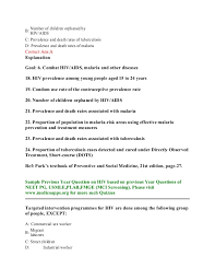 When your immune system h. Hiv Aids Sample Questions Based On Neet Pg Usmle Plab And Fmge Pat