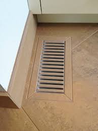 This Tan Porcelain Tile Register Vent Is A Perfect Match Floor Registers Custom Tiles Heat Registers